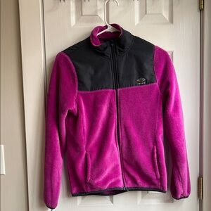 Umbro women’s  Fleece Jacket - Magenta and Black